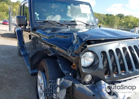 2014 Jeep Wrangler Unlimited Sahara z USA, uszkodzony, nr VIN 1C4BJWEG3EL137907